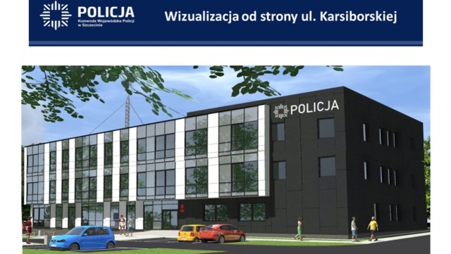 Trwają przygotowania do stworzenia dojazdu do siedziby przyszłej Komendy Miejskiej Policji w Świnoujściu.