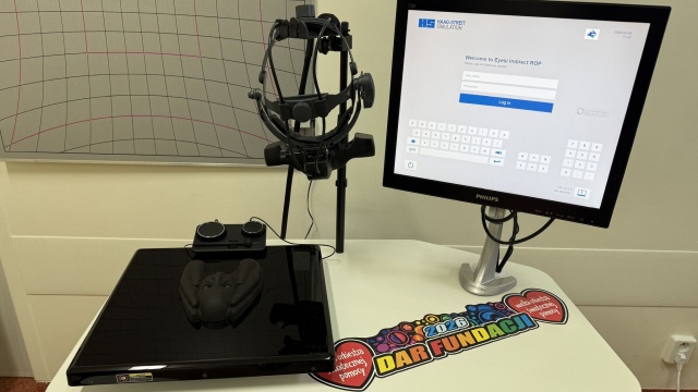 Dar od Fundacji Wielkiej Orkiestry Świątecznej Pomocy dla szpitala na szczecińskich Pomorzanach.