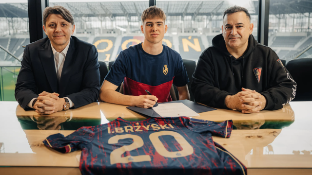 Igor Brzyski został nowym piłkarzem Pogoni. Utalentowany 18-letni zawodnik podpisał kontrakt ze szczecińskim klubem ważny do końca czerwca 2028 roku z opcją przedłużenia umowy o kolejne 12 miesięcy.