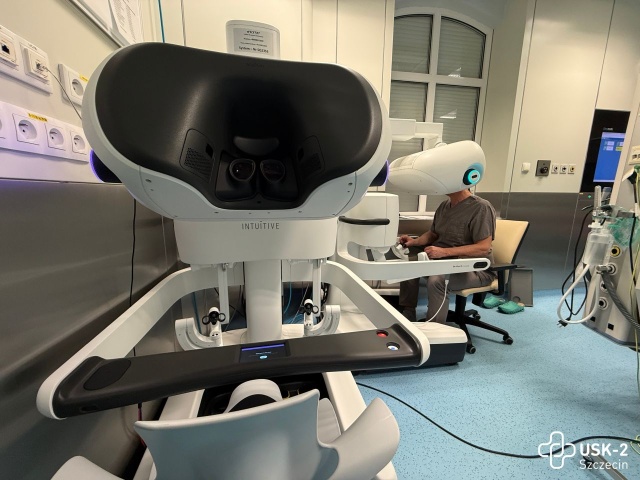 Najnowocześniejszy na świecie system chirurgii robotycznej w szpitalu na szczecińskich Pomorzanach.