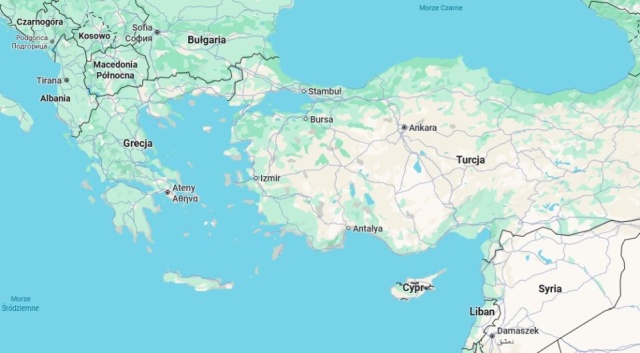 Grecja wyśle dwie fregaty i dwa myśliwce F-16 na Cypr w związku z zagrożeniem bezpieczeństwa wyspy.