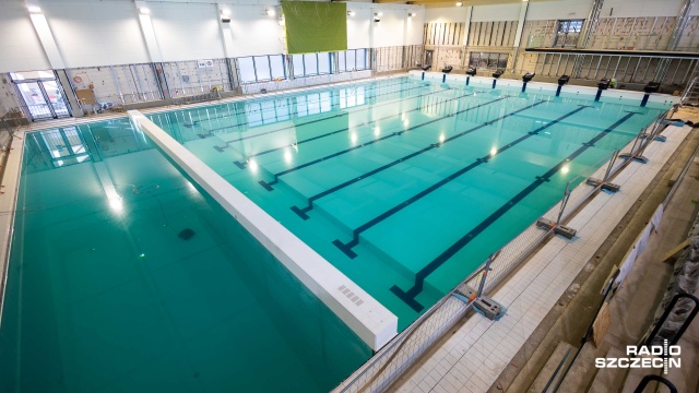Powoli kończy się budowa Szczecińskiego Domu Sportu. Kompleks przy ulicy Wąskiej będzie miał trzy serca: 30-metrowy basen, halę sportową i sale bokserskie.