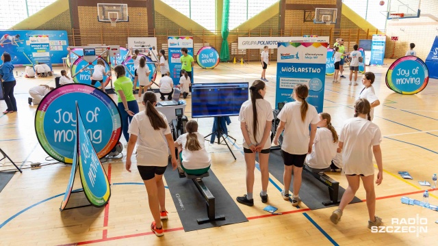 W Szczecinie pod wodzą byłej lekkoatletki Moniki Pyrek ruszyła kolejna edycja ogólnopolskiej akcji Kinder Joy of moving Alternatywne Lekcje WF.