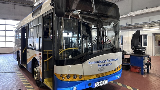 Krótki Solaris będzie woził pasażerów w Świnoujściu na trasach, gdzie dłuższym pojazdem trudniej manewrować.