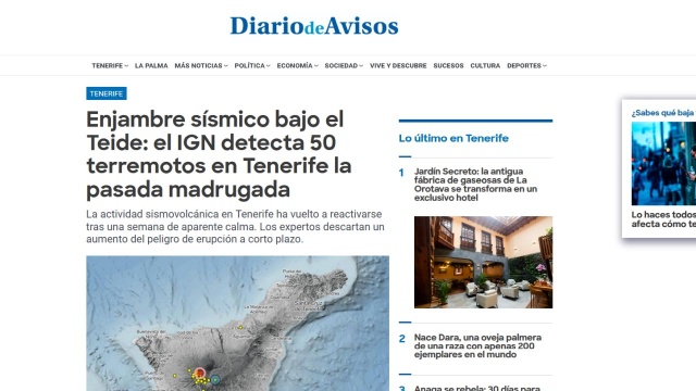 Niespodziewana aktywność wulkanu Teide na Teneryfie. To lokalna atrakcja wyspy zamieszkanej przez milion osób.