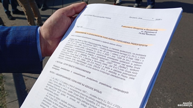 Jest zawiadomienie do prokuratury w sprawie polickich Polimerów. Złożyli je zachodniopomorscy posłowie Prawa i Sprawiedliwości.