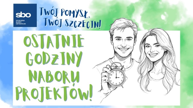 Jeszcze tylko do godz. 15 można zgłaszać projekty do Szczecińskiego Budżetu Obywatelskiego.