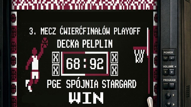 Koszykarze PGE Spójni są o krok od awansu do półfinału play-off rozgrywek 1. ligi.