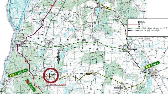 Ważna informacja dla kierowców, którzy pokonują trasy regionu: chodzi o drogę wojewódzką nr 122 na trasie między Krajnikiem Dolnym a Pyrzycami.