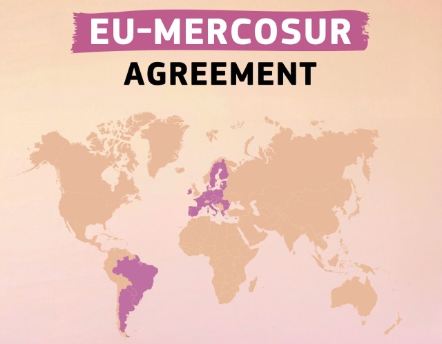 Od 1 maja tymczasowo stosowana będzie umowa handlowa między UE i krajami południowoamerykańskiego bloku Mercosur. Zdecydowała o tym KE, pomimo sprzeciwu rolników z wielu krajów europejskich i zaskarżenia umowy przez Parlament Europejski do Trybunału Sprawiedliwości UE. Największe zagrożenia dla polskiego rolnictwa dotyczą sektorów drobiu i wołowiny.