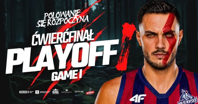 Koszykarze Kinga rozpoczynają występy w play-off Orlen Basket Ligi. Szczecinianie w pierwszym meczu ćwierćfinałowym zmierzą się z Zastalem Zielona Góra.