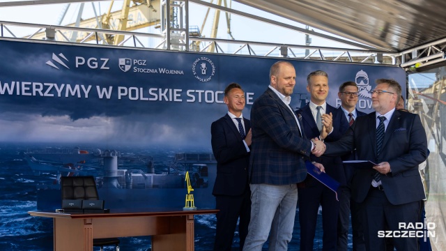 Stocznia Szczecińska Wulkan wybuduje część okrętu dla Marynarki Wojennej. Szczecińska firma zrobi to na bazie porozumienia z gdyńską Stocznią Wojenną.
