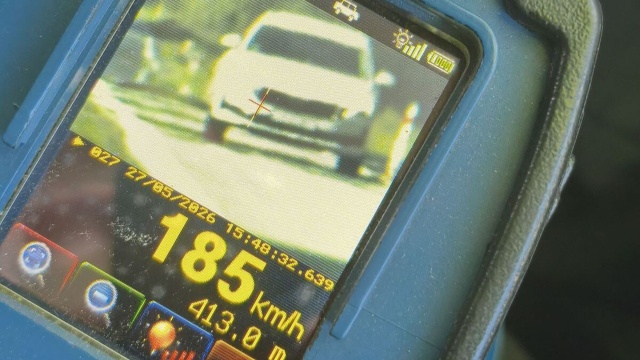185 kilometrów na godzinę. Z taką prędkością w okolicach Białego Boru pędził 49-letni mieszkaniec Bydgoszczy.