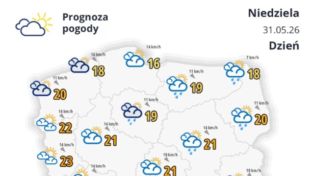 Jak informuje Instytut Meteorologii i Gospodarki Wodnej przeważający obszar Europy jest pod wpływem płytkich ośrodków niżowych, zachodnia część kontynentu jest zaś w zasięgu wyżu Atlantyckiego.