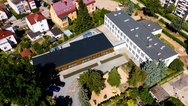 Nowy budynek żłobka w Stargardzie gotowy - trwa urządzanie placówki.
