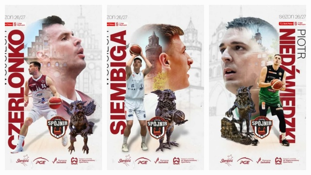 PGE Spójnia kontynuuje budowę pierwszoligowej drużyny. Stargardzki klub jest aktywny na rynku transferowym i ma już pięciu koszykarzy w składzie na nowy sezon.