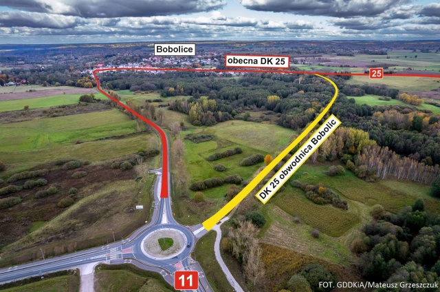 Jest zielone światło dla budowy obwodnicy Bobolic - w ciągu drogi krajowej nr 25. Decyzję w tej sprawie wydał Wojewoda Zachodniopomorski.
