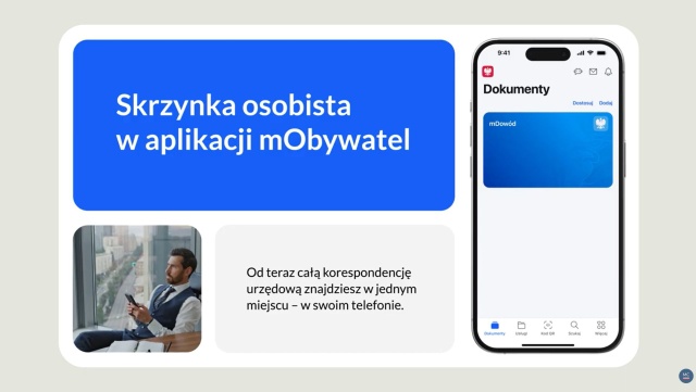 Elektroniczne doręczenia korespondencji urzędowej dostępne w systemie e-Doręczeń będą teraz dostępne w aplikacji mObywatel. Dlatego jej użytkownicy mogą zapomnieć np. o tradycyjnym awizo, będą je otrzymywali na smartfona - poinformował resort cyfryzacji.