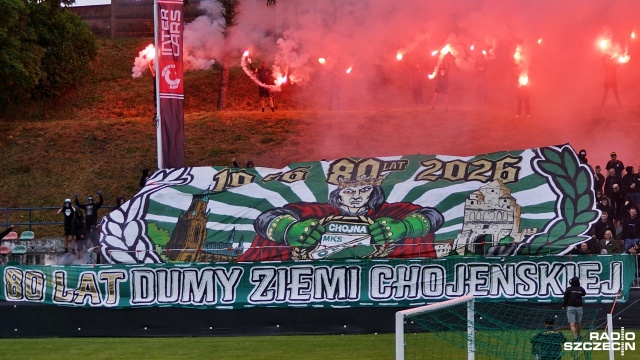 Na początku swojego istnienia, czyli w roku 1946, klub występował pod nazwą Granica. W kolejnych latach zmieniał kolejno nazwy na Leśnik, Unia oraz Spójnia, by ostatecznie pozostać Odrą Chojna...