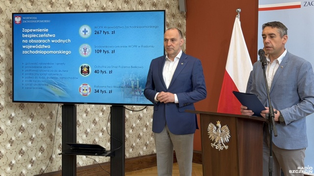 Prawie pół miliona złotych trafiło w tym roku na wsparcie ratownictwa wodnego w Zachodniopomorskiem.