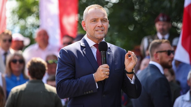 Próg bólu Polaków został przekroczony, dlatego odebrałem Order Orła Białego Wołodymyrowi Zełenskiemu - mówił Karol Nawrocki.