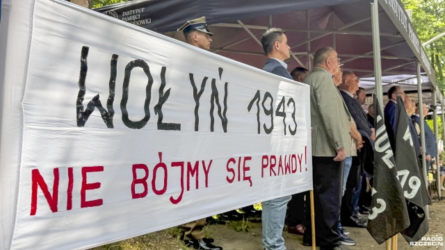 Szczecin pamiętał o ofiarach ukraińskich nacjonalistów [WIDEO, ZDJĘCIA]