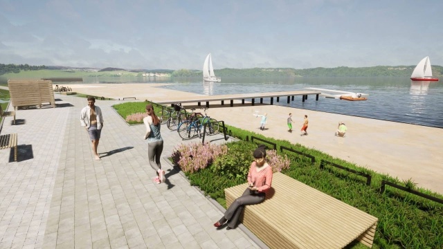Ponad 4,5 miliona złotych będzie kosztowała przebudowa infrastruktury oraz zagospodarowanie dostępu do plaży i kąpieliska w Wolinie.