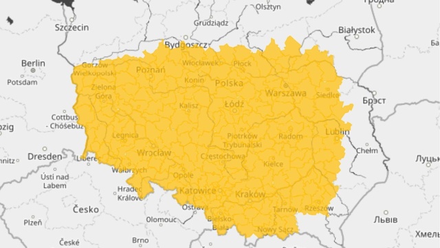 Instytut Meteorologii i Gospodarki Wodnej wydał ostrzeżenie przed upałami dla dwunastu województw.