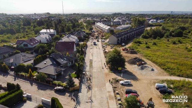 Rozpoczął się kolejny etap przebudowy ul. Andersena w Szczecinie. Chodzi o odcinek od skrzyżowania z ul. Wymarzoną do posesji nr 83.