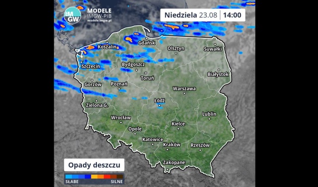 Prognoza pogody na 23 i 24 sierpnia [WIDEO]