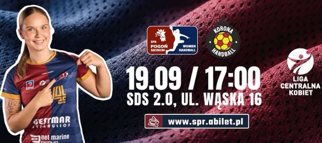 Piłkarki ręczne SPR Pogoni rozegrają pierwszy mecz Ligi Centralnej w nowej hali Szczecińskiego Domu Sportu. Portowa siódemka zmierzy się dziś z Koroną Handball Kielce w drugiej kolejce rozgrywek.