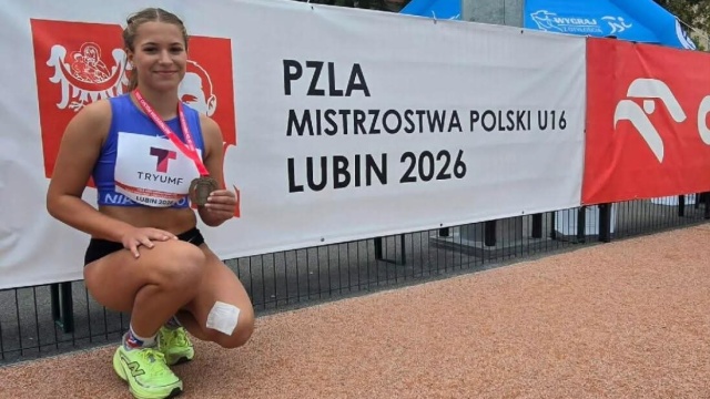 Sześć medali, w tym dwa złote, srebrny i trzy brązowe, zdobyli zachodniopomorscy lekkoatleci w Mistrzostwach Polski do lat 16.