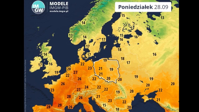 Prognoza pogody na 28 i 29 września [WIDEO]