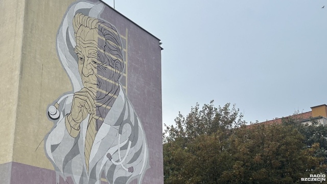 Powstaje kolejny mural upamiętniający wybitnego mieszkańca Stargardu