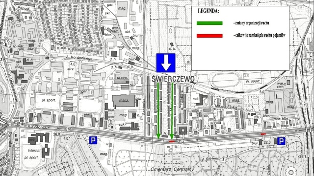 Pierwsze zmiany w organizacji ruchu kierowców obowiązywać będą od soboty w rejonie Cmentarza Centralnego w Szczecinie. Od godz. 6.00 rano wprowadzony zostanie ruch jednokierunkowy na ulicach Karola Miarki oraz Pięknej.
