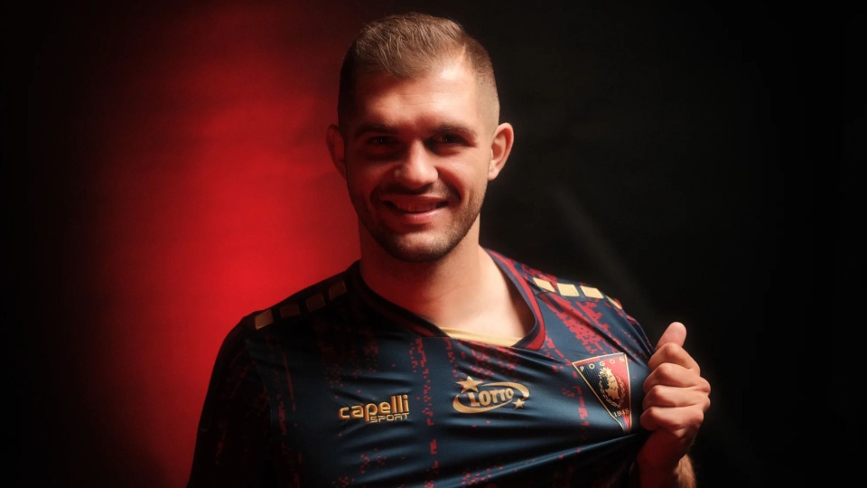 Karol Angielski. Fot. Pogoń Szczecin