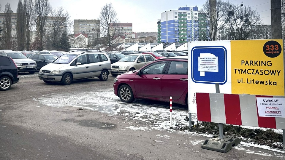 Zamknięcie parkingu szpitalnego przy ul. Litewskiej