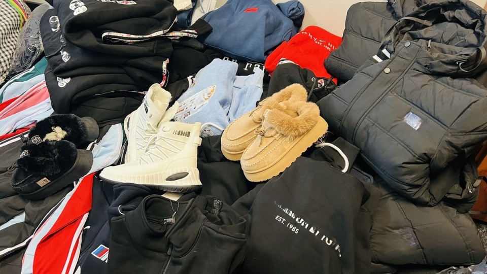 Podróbki warte 100 tysięcy złotych przejęte przez koszalińską policję