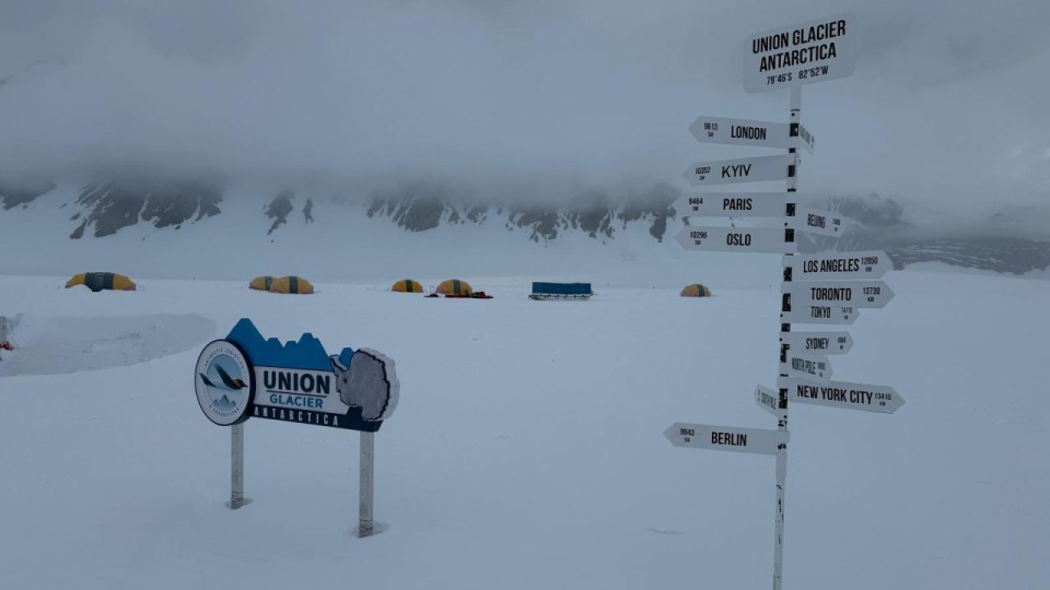 Mieszkanka gminy Dobra na biegunie południowym