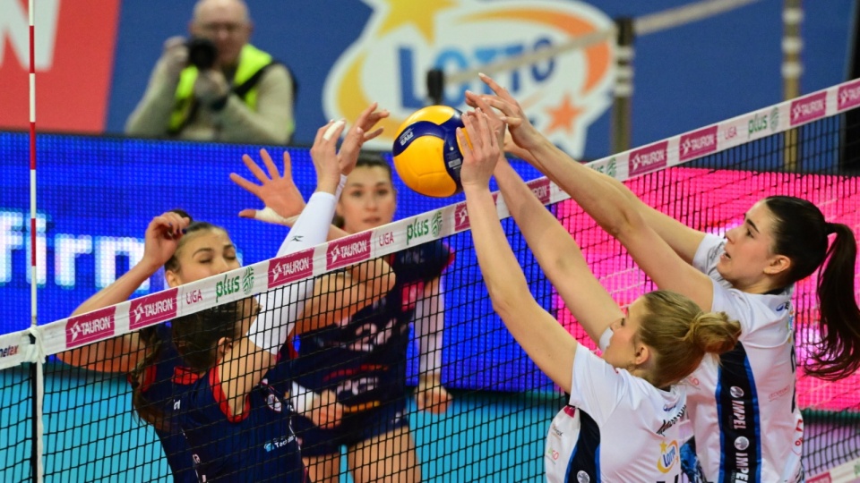 Niecodzienne sceny na meczu siatkarek Lotto Chemika
