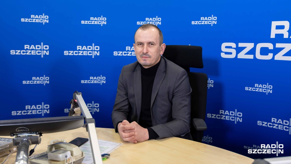 Marcin Łapeciński. Fot. Robert Stachnik [Radio Szczecin]