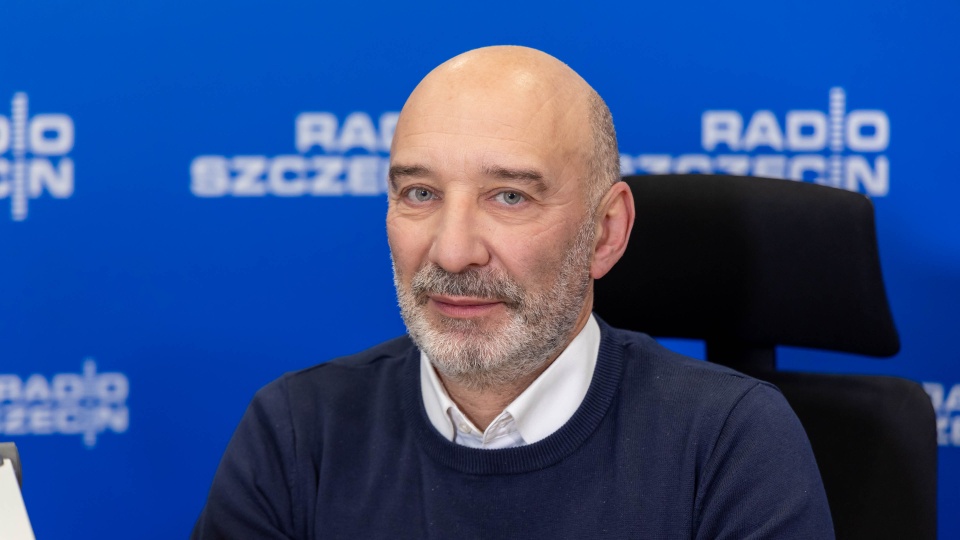 Maciej Dziadosz. Fot. Robert Stachnik [Radio Szczecin]