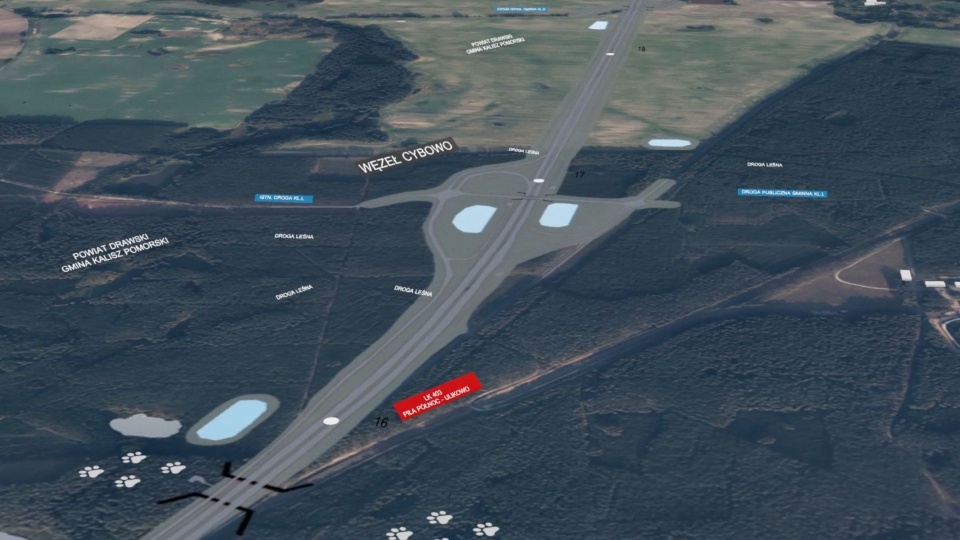 Powstanie kolejny odcinek S10 w regionie [MAPY]