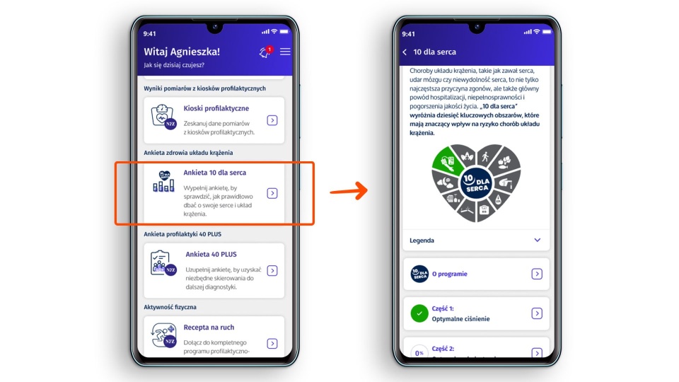 Zadbaj o swoje serce. Ankieta „10 dla serca” w aplikacji Moje IKP
