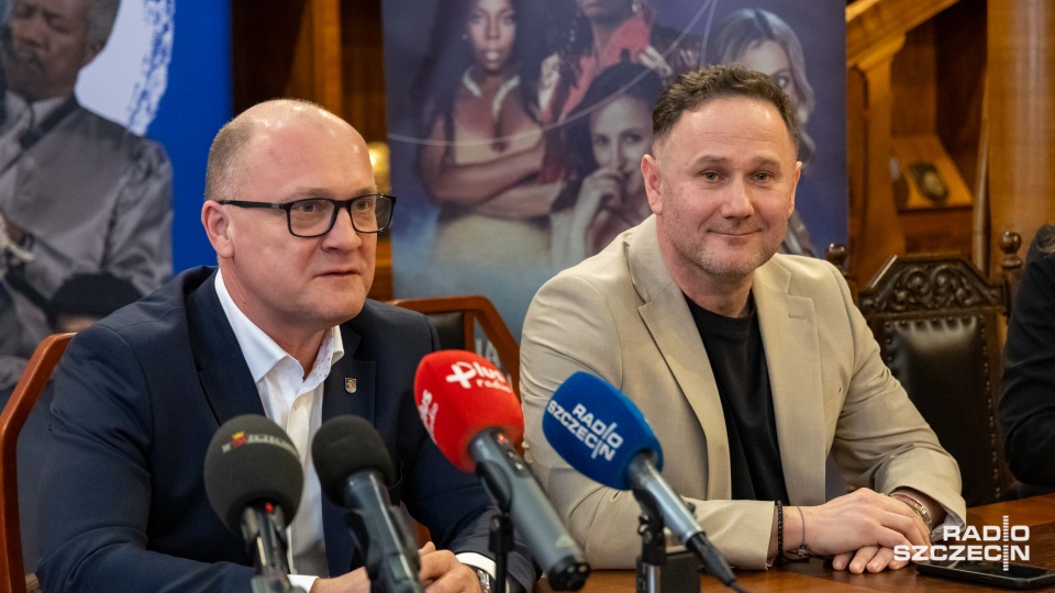 Piotr Krzystek, Sylwester Ostrowski. Fot. Robert Stachnik [Radio Szczecin]