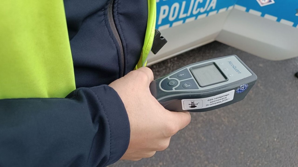 Mając trzy promile prowadził samochód. Pojazd został skonfiskowany