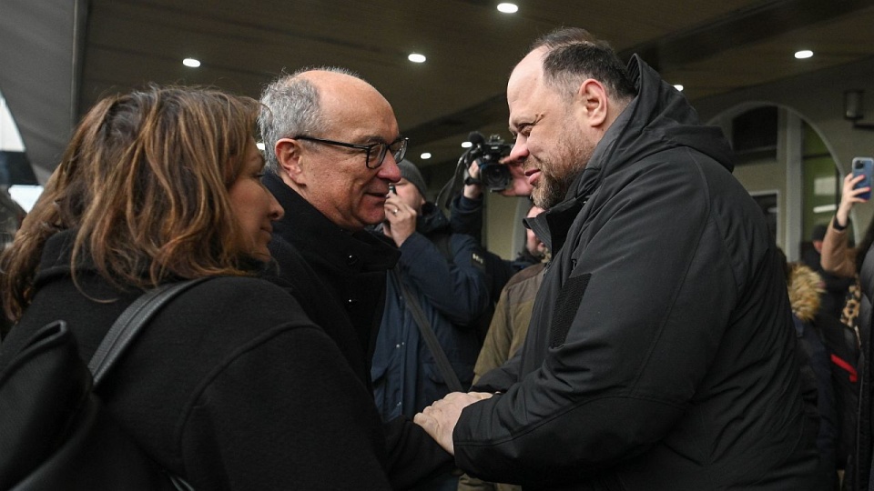 Marszałek Włodzimierz Czarzasty z wizytą w Kijowie