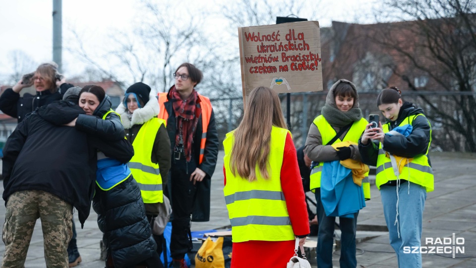 Marsz dla Ukrainy w Szczecinie [ZDJĘCIA]