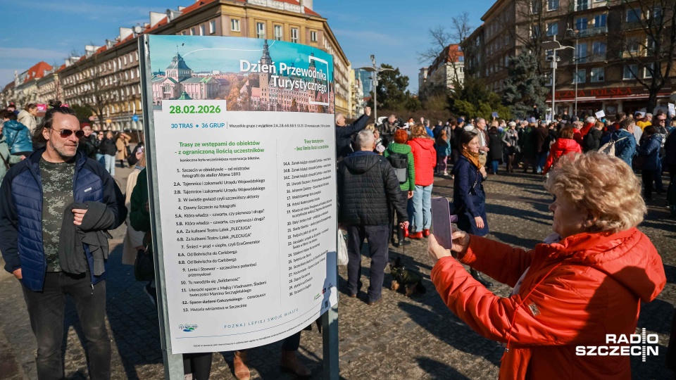 36 grup i 30 tras - Szczecin świętuje Dzień Przewodnika Turystycznego [ZDJĘCIA]