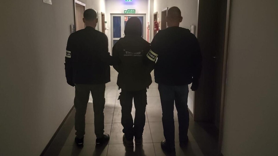 Zatrzymali go podczas patrolu, wpadł z narkotykami